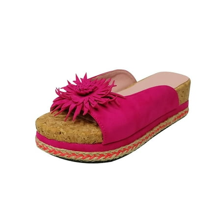 Women s Platform Slides Sandals Summer Boho Flower Shoes Casual Open Toe Slip On High Heels Fashion Dress Slippers
Women s Platform Slides Sandals Summer Boho Flower Shoes Casual Open Toe Slip On High Heels Fashion Dress Slippers
