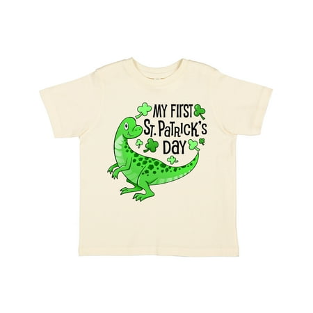 Inktastic My 1st St. Patrick s Day- green dinosaur Gift Toddler Boy or Toddler Girl T-Shirt
Inktastic My 1st St. Patrick s Day- green dinosaur Gift Toddler Boy or Toddler Girl T-Shirt