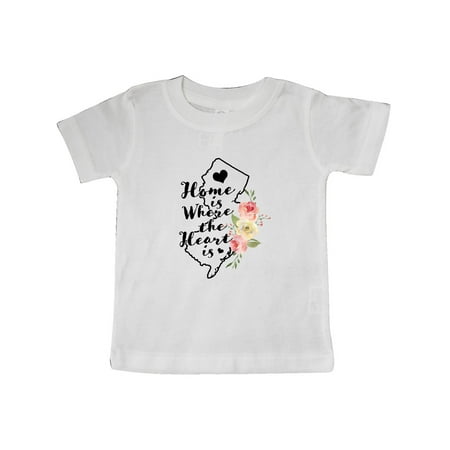 Inktastic New Jersey Home is Where the Heart is with Watercolor Floral Gift Baby Boy or Baby Girl T-Shirt
Inktastic New Jersey Home is Where the Heart is with Watercolor Floral Gift Baby Boy or Baby Girl T-Shirt