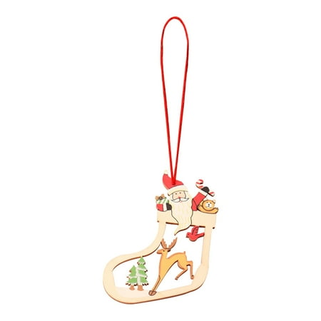 Veki Gift Home Wooden Christmas Wood Decoration Pendant Tree Christmas Strap Elder Accessories Christmas Carved Chips Christmas Ornament Packaging 
Veki Gift Home Wooden Christmas Wood Decoration Pendant Tree Christmas Strap Elder Accessories Christmas Carved Chips Christmas Ornament Packaging