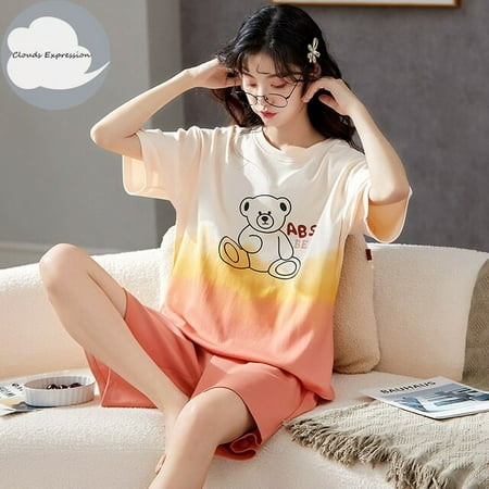 QWZNDZGR Summer Pyjamas Cotton Cartoon Women s Pajama Sets Couple Stripe Sleepwear Mujer Pyjamas Nightwear Mens Pajamas 3XL Home Clothing
QWZNDZGR Summer Pyjamas Cotton Cartoon Women s Pajama Sets Couple Stripe Sleepwear Mujer Pyjamas Nightwear Mens Pajamas 3XL Home Clothing