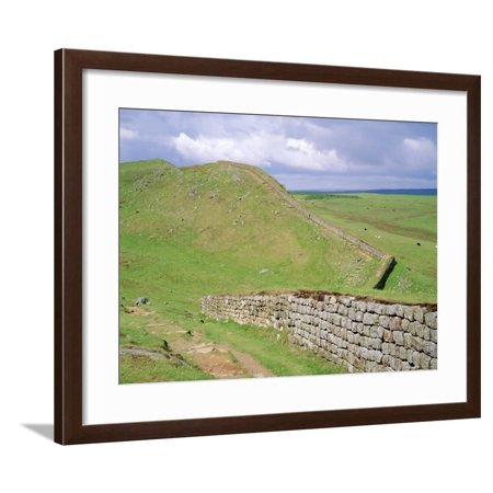 Housesteads, Hadrian's Wall, Northumberland, England, UK Framed Print Wall Art By Roy Rainford