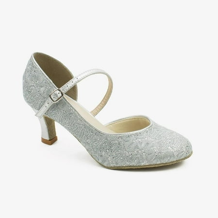 Dance Ballroom Sparkle Silver 6.0M Adult Ballet Jazz Hip Hop