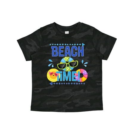 Inktastic Beach Time Summer Vacation Trip Gift Toddler Boy or Toddler Girl T-Shirt