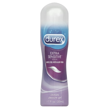 Durex Extra Sensitive Touch Pleasure Gel Lubricant, 1.67 