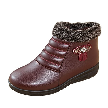 nsendm Boots Women 10 Women Nonslip Winter Warm Snow Ankle Waterproof Boots Snow Boots for Women Wide Width Slip on Shoes Red 7
nsendm Boots Women 10 Women Nonslip Winter Warm Snow Ankle Waterproof Boots Snow Boots for Women Wide Width Slip on Shoes Red 7