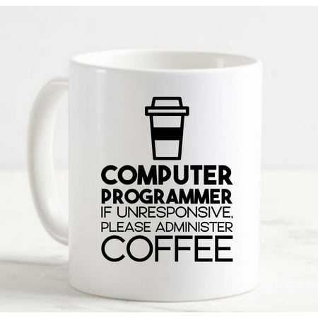 Coffee Mug Computer Programmer If Unresponsive Coffee Coding Funny White Cup Funny Gifts for work office him her
Coffee Mug Computer Programmer If Unresponsive Coffee Coding Funny White Cup Funny Gifts for work office him her