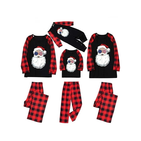 Worallymy Christmas Elk Santa Graphic Plaid Print Family Baby Kids Adult Pajamas Set Homewear
Worallymy Christmas Elk Santa Graphic Plaid Print Family Baby Kids Adult Pajamas Set Homewear