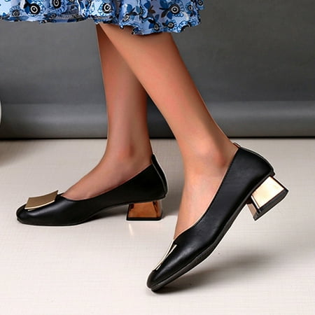 Women s Shoes Low Heel Shallow Casual Thick Heel Spring Summer Autumn And Winter Boots Note Please Buy One Or Two Sizes Larger
Women s Shoes Low Heel Shallow Casual Thick Heel Spring Summer Autumn And Winter Boots Note Please Buy One Or Two Sizes Larger