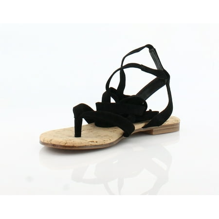 Steve Madden Tayla Women s Sandals & Flip Flops Black Suede Size 7.5 M