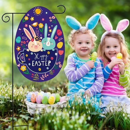 DYWADE Garden Table Runners Easter Garden Banner Ornaments Spring Outdoor Decoration Banners Easter Bunny Decoration Banners Gardening Decoration Banners
DYWADE Garden Table Runners Easter Garden Banner Ornaments Spring Outdoor Decoration Banners Easter Bunny Decoration Banners Gardening Decoration Banners