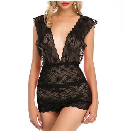 〖TOTO〗Intimates For Women New V-Neck Women Lace Lingerie Bodysuit Pajamas Nightdress Sleepwear S-3Xl
〖TOTO〗Intimates For Women New V-Neck Women Lace Lingerie Bodysuit Pajamas Nightdress Sleepwear S-3Xl