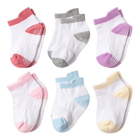 Baby Socks Baby Non Slip Grip Ankle Socks Breathable Cotton Socks for Spring Summer 6 Pair Solid Men s 12-14 (recommended 1-3 Years)
Baby Socks Baby Non Slip Grip Ankle Socks Breathable Cotton Socks for Spring Summer 6 Pair Solid Men s 12-14 (recommended 1-3 Years)