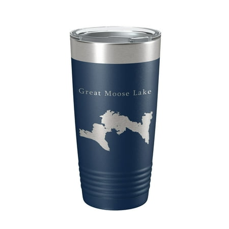 Great Moose Lake Map Tumbler Travel Mug Insulated Laser Engraved Coffee Cup Maine 20 oz Navy Blue
Great Moose Lake Map Tumbler Travel Mug Insulated Laser Engraved Coffee Cup Maine 20 oz Navy Blue