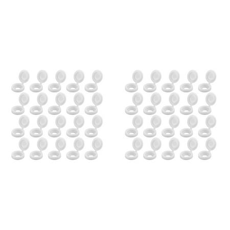 400 Pcs Screw Cap Plastic Hinged Screw Head Covers Screw Cover Snap-on Replacement Screw Decorative Covers (White)
400 Pcs Screw Cap Plastic Hinged Screw Head Covers Screw Cover Snap-on Replacement Screw Decorative Covers (White)