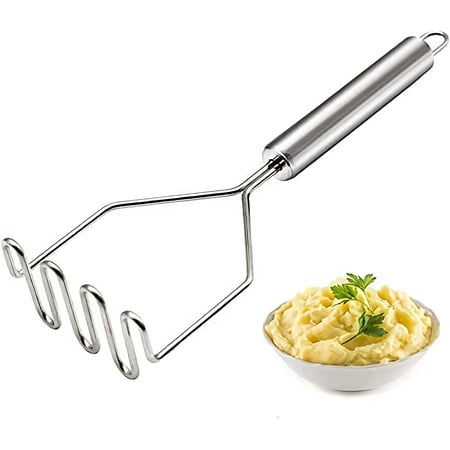 Potato Masher Stainless Steel Heavy Duty Metal Potato Ricer With Mirror Polish Hand Masher Dishwasher Safe
Potato Masher Stainless Steel Heavy Duty Metal Potato Ricer With Mirror Polish Hand Masher Dishwasher Safe