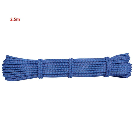 Climbing Rope Portable 6mm Non-slip Downhill Rope Outdoor Activity Survival Accessory 2.5m Blue
Climbing Rope Portable 6mm Non-slip Downhill Rope Outdoor Activity Survival Accessory 2.5m Blue