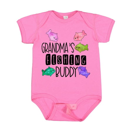 Inktastic Grandma s Fishing Buddy with Colorful Fish Gift Baby Boy or Baby Girl Bodysuit
Inktastic Grandma s Fishing Buddy with Colorful Fish Gift Baby Boy or Baby Girl Bodysuit