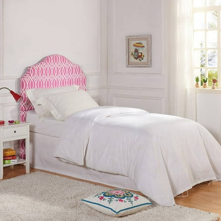Better Homes and Gardens Trellis Upholstered Headboard, Multiple Sizes and Colors