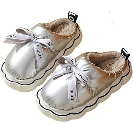 PIKADINGNIS Winter Slippers for Women Warm Down Upper Cozy Plush Lining Anti-Slip House Slipper for Indoor Outdoor
PIKADINGNIS Winter Slippers for Women Warm Down Upper Cozy Plush Lining Anti-Slip House Slipper for Indoor Outdoor