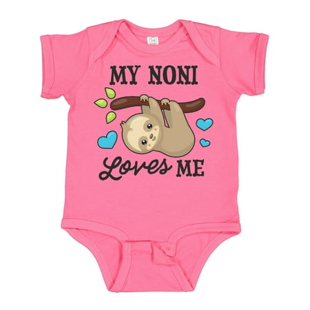 Inktastic My Noni Loves Me with Sloth and Hearts Gift Baby Boy or Baby Girl Bodysuit
Inktastic My Noni Loves Me with Sloth and Hearts Gift Baby Boy or Baby Girl Bodysuit