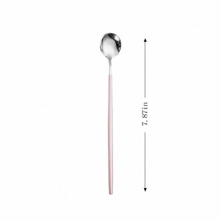 1 Pc Gold Coffee Tea Stir Spoon Long Handle Ice Cream Dessert Spoons Stainless Steel Eco-Friendly Tableware Kitchen Supplies
1 Pc Gold Coffee Tea Stir Spoon Long Handle Ice Cream Dessert Spoons Stainless Steel Eco-Friendly Tableware Kitchen Supplies
