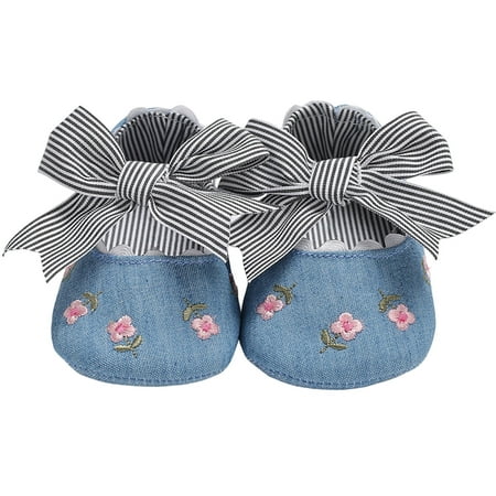 Mightlink 1 Pair Toddler Shoes Bow-knot Design Embroidery Pattern Non-Slip Easy-wearing Vibrant Color Decorative Cotton Baby Girls Princess Soft Sole Shoes Decoration for Kids
Mightlink 1 Pair Toddler Shoes Bow-knot Design Embroidery Pattern Non-Slip Easy-wearing Vibrant Color Decorative Cotton Baby Girls Princess Soft Sole Shoes Decoration for Kids