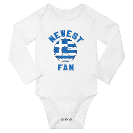 Newest Greece Soccer Football Fan Baby Long Sleeve Bodysuit Jumpsuits (White 12 Months)
Newest Greece Soccer Football Fan Baby Long Sleeve Bodysuit Jumpsuits (White 12 Months)