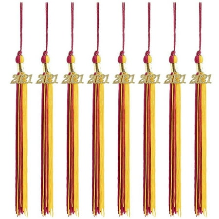 8PCS Academic Graduation Tassels with 2021 Charm Pendant Graduation Cap Decorative Accessories for Graduate Parties Ceremonies
8PCS Academic Graduation Tassels with 2021 Charm Pendant Graduation Cap Decorative Accessories for Graduate Parties Ceremonies