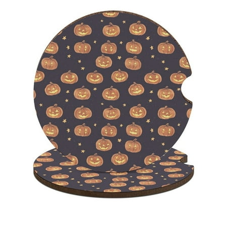 ZHANGS Halloween Night Pumpkin Lanterns-600 Car Coasters 2PCS Absorbent Car Drink Coasters with Fingertip Grip for Cup Holders Universal Size Auto Accessories for Women/Men
ZHANGS Halloween Night Pumpkin Lanterns-600 Car Coasters 2PCS Absorbent Car Drink Coasters with Fingertip Grip for Cup Holders Universal Size Auto Accessories for Women/Men