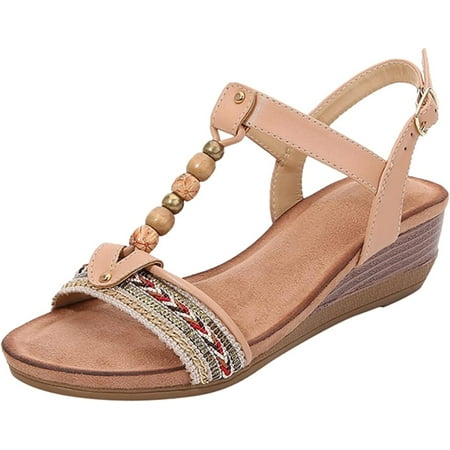 Women s Wedges Sandals Thong Braided Heeled Espadrilles Slip On Flat Slippers Beach Shoes
Women s Wedges Sandals Thong Braided Heeled Espadrilles Slip On Flat Slippers Beach Shoes