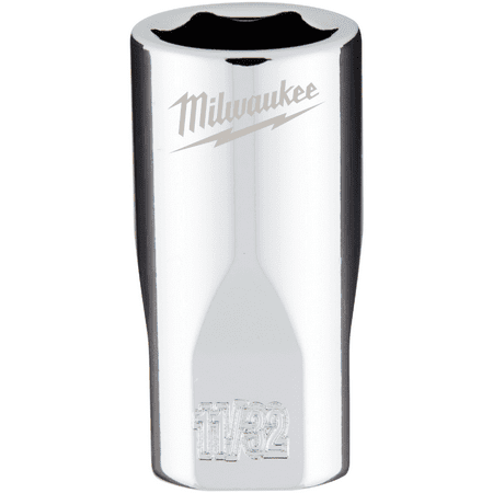 Milwaukee-45-34-9006 1/4 in. Drive 11/32 in. SAE 6-Point Socket