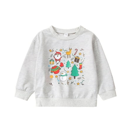 TAIAOJING Toddler Girl s Boy s Cotton Crewneck Sweatshirt Boys Girls Christmas Cartoon Tree Snowman Prints Long Sleeve Pullover SweatShirt Tops Clothes 3-4 Years
TAIAOJING Toddler Girl s Boy s Cotton Crewneck Sweatshirt Boys Girls Christmas Cartoon Tree Snowman Prints Long Sleeve Pullover SweatShirt Tops Clothes 3-4 Years
