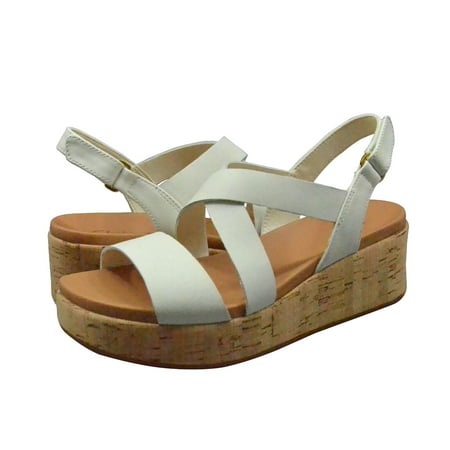 Clarks Women s Kimmei Cork Leather Platform Wedge Sandals 64359