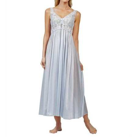 Women s Shadowline 31737 Silhouette 53 Inch Gown (Silver 3X)