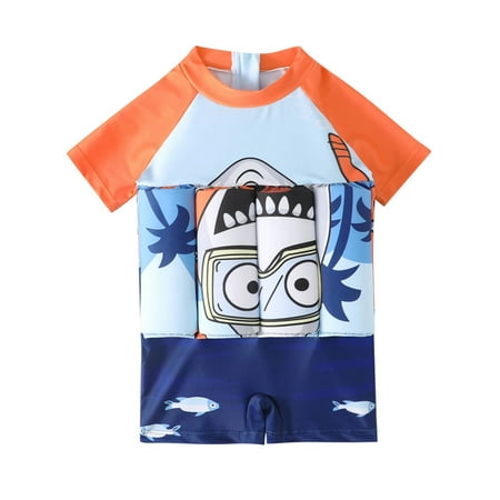 0-6Y Baby Toddler Boys Float Suit One Piece Rashguard Cartoon Short Sleeve Zip up Buoyancy Sticks Swimsuit
0-6Y Baby Toddler Boys Float Suit One Piece Rashguard Cartoon Short Sleeve Zip up Buoyancy Sticks Swimsuit