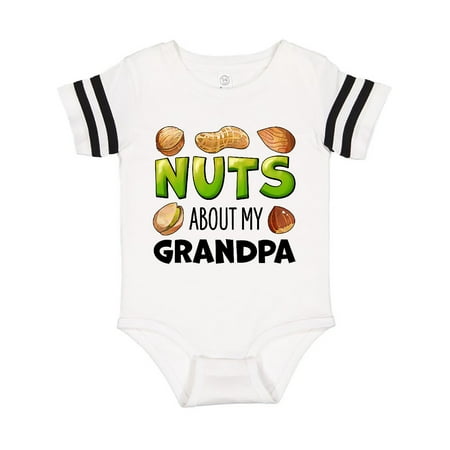 Inktastic Nuts About My Grandpa Peanut Almond Pistachio Gift Baby Boy or Baby Girl Bodysuit
Inktastic Nuts About My Grandpa Peanut Almond Pistachio Gift Baby Boy or Baby Girl Bodysuit