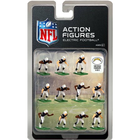 San Diego Chargers Dark Uniform NFL Action Figure Set