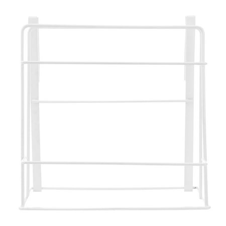 2 Pcs Wrought Iron Double Layer Chopping Board Shelf Punch Free Wall Hanging Cutting Board Rack Home Kitchen Storage Organizer (White)
2 Pcs Wrought Iron Double Layer Chopping Board Shelf Punch Free Wall Hanging Cutting Board Rack Home Kitchen Storage Organizer (White)