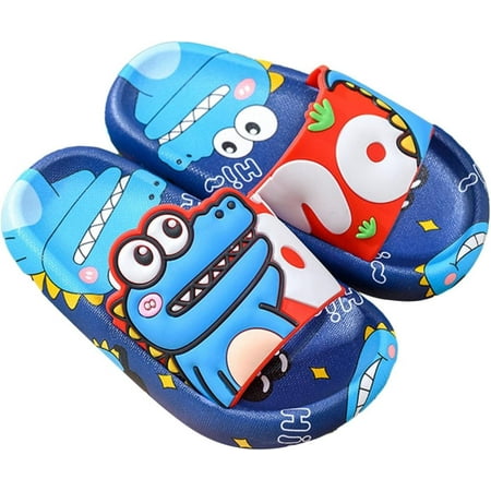 Cute Dinosaur Toddler Slippers EVA Soft Sole Non-Slip Slides Household Bathroom Shower Sandals for Girls Boys
Cute Dinosaur Toddler Slippers EVA Soft Sole Non-Slip Slides Household Bathroom Shower Sandals for Girls Boys