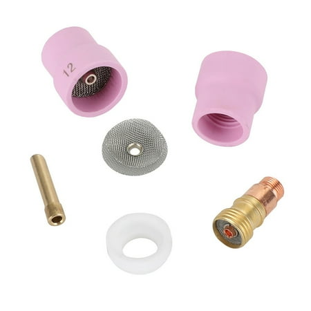 BCLONG Fupa #12 Pyrex Cup Kit Fit For Wp-17 18 & 26 Series Tig Torches