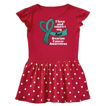 Inktastic I Love and Support My Aunt Ovarian Cancer Teal Ribbon Heart Gift Baby Girl Dress
Inktastic I Love and Support My Aunt Ovarian Cancer Teal Ribbon Heart Gift Baby Girl Dress