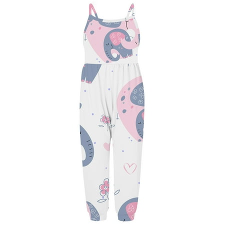 DNDKILG Baby Toddler Cartoon Strap Sleeveless Jumpsuit for Girls Clothes Romper Pink 1Y-6Y 120
DNDKILG Baby Toddler Cartoon Strap Sleeveless Jumpsuit for Girls Clothes Romper Pink 1Y-6Y 120