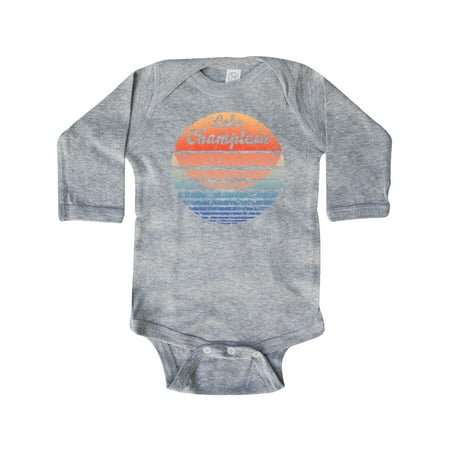 Inktastic Lake Champlain Distressed Retro Sunset Gift Baby Boy or Baby Girl Long Sleeve Bodysuit
Inktastic Lake Champlain Distressed Retro Sunset Gift Baby Boy or Baby Girl Long Sleeve Bodysuit