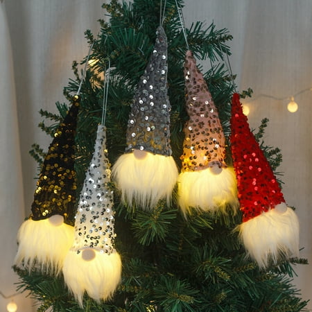 GROFRY Christmas Night Lights Shiny Fine Workmanship Grow on The Dark Decorative Fabric Cute Santa Faceless Gnome Doll Pendant for Party
GROFRY Christmas Night Lights Shiny Fine Workmanship Grow on The Dark Decorative Fabric Cute Santa Faceless Gnome Doll Pendant for Party