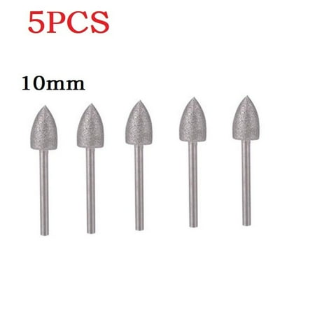 RANMEI 5PCS Diamond triangle Burr Drill Bit Set For Carving Engraving Drilling 4-12mm
RANMEI 5PCS Diamond triangle Burr Drill Bit Set For Carving Engraving Drilling 4-12mm