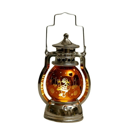 KOMOO LED Vintage Christmas Snow Globe Lantern Santa Pattern Hanging Lamp Nigh Lighting Xmas Home Desktop Decor
KOMOO LED Vintage Christmas Snow Globe Lantern Santa Pattern Hanging Lamp Nigh Lighting Xmas Home Desktop Decor
