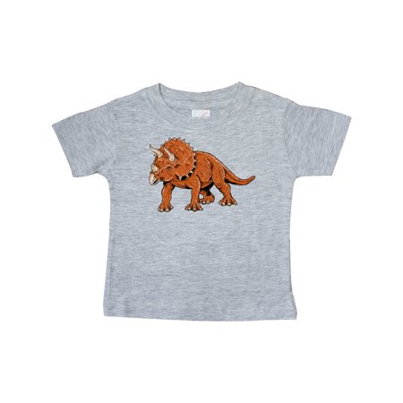 Inktastic Triceratops Smiling Gift Baby Boy or Baby Girl T-Shirt