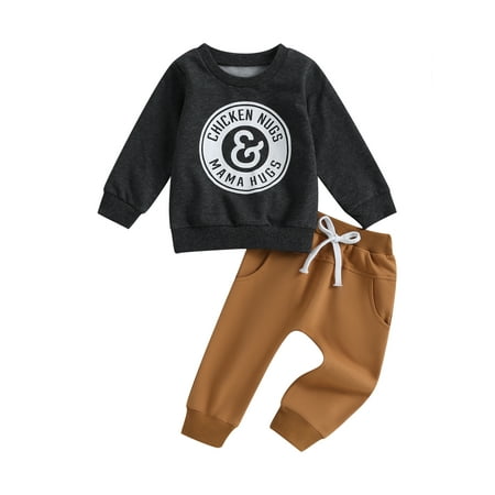 SHIBAOZI Toddler Newborn Baby Boy Clothes Cute Letter Print Long Sleeve Sweatshirt Tops Stretch Pants Fall Winter Outfit
SHIBAOZI Toddler Newborn Baby Boy Clothes Cute Letter Print Long Sleeve Sweatshirt Tops Stretch Pants Fall Winter Outfit