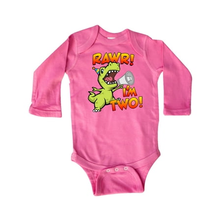 Inktastic Rawr I m Two Dinosaur Gift Baby Boy or Baby Girl Long Sleeve Bodysuit
Inktastic Rawr I m Two Dinosaur Gift Baby Boy or Baby Girl Long Sleeve Bodysuit